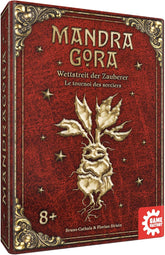 Game Factory 646308 Mandragora, The Wizarding Contest, family magic game for 2-4 players ages 8 and up, board game