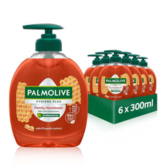 Palmolive, Liquid soap for delicate hand cleansing, set 6 x 300 ml Shower and bath Naty Shop