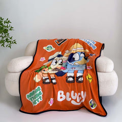 Northwest Bluey Silk Touch Blanket, 116.8 X 152.4 Cm, Roadtrip Northwest Beds and Blankets