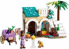 LEGO 43223 Disney Wish Asha in Rosas City, Wish Movie Set with Market, Asha Mini Doll, Valentino as Toy Goat and Star Figures, Gift for Children 6 Years Old, Girls and Boys Building Sets Besuche den LEGO-Store