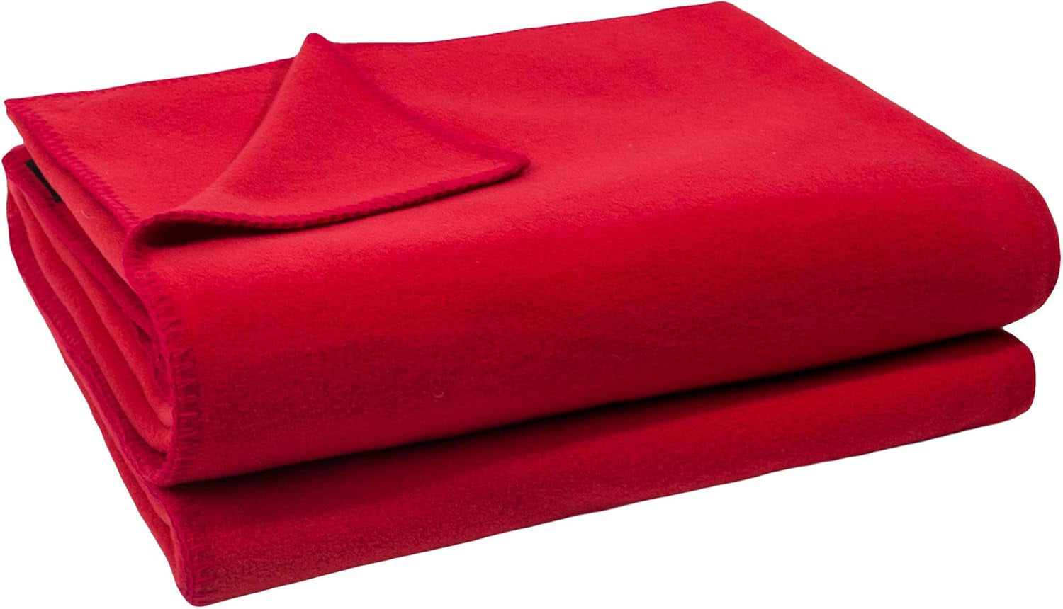 Zoeppritz Decke in Der Farbe: Rot, Aus 65% Polyester, 35% Viscose Hergestellt, Größe: 160X200 Cm, 103291-235-160X200