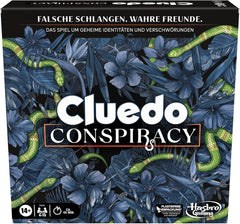 Cluedo Conspiracy Board Game by Hasbro Gaming for Adults and Teens, German version of the mystery game, for 4-10 players and ages 14 and up