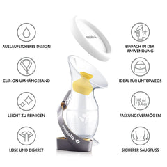 Medela Breast milk collector made of silicone Food and Breastfeeding Accessories Bebe Naty Shop