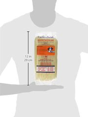 Rice Noodles - Thai, 1mm wide rice ribbon noodles, made from rice flour - 17 x 400g