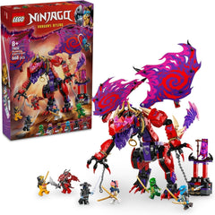 LEGO NINJAGO Chaos Dragon Thundertooth - Toy with 6 Ninja Minifigures - Role-Playing Building Set for Boys and Girls Ages 8+ - Gifts for Rise of the Dragons TV Series Fans 71832 Building Sets Beuche den LEGO-Store Default Title