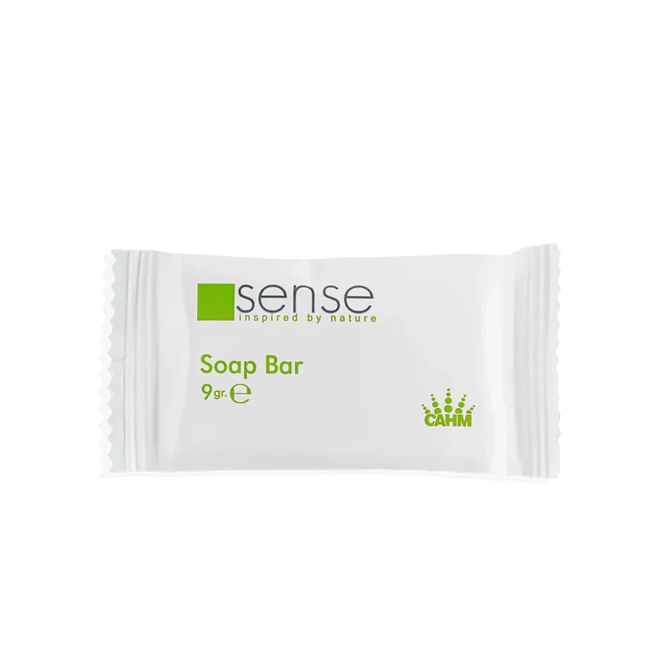 Sense hotel soap, 9 grams, 100 pieces Naty Shop Hotel Cosmetics