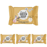 Marcel's Green Soap Hand Wet Wipes 60 Pack - Vanilla & Cherry Blossom - Plant Based - Organic