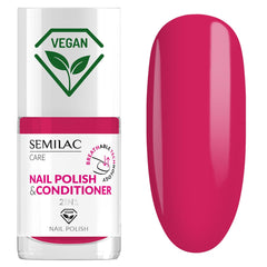 Semilac 030 Classic Nail Polish Semilac with conditioner 2 in 1 BREATHABLE TECHNOLOGY 7ml