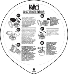 HELLO PHO WOK instant rice noodles, beef - 1 x 76 g