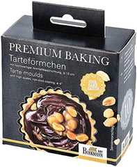RBV Birkmann Premium Baking, tart pan, Ø 10 cm, 6 pieces, with removable base Molds and baking trays Naty Shop