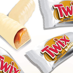Twix White Chocolate Bars | Caramel, Biscuits, White Chocolate | Chocolate Multi Pack | 5 bars (5 x 46g) (Pack of 5)