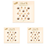 Chocolate - Mini White Pralines | 90 g | Box with 18 pralines in 6 delicious assortments | Gift of chocolate | Chocolate Gift (Pack of 3)