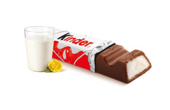Kinder Chocolate - Filled Milk Chocolate Bars - 1 pack containing 24 individual bars (24 x 12.5g).