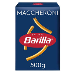 Pasta Barilla Classic Maccheroni no. 44 of high quality durum wheat, always al dente, 500g