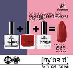 Oja hibridă Alessandro Red Paradise – Paradise Red – Unghii perfecte în doar 3 pași, fără LED – Rezistă până la 10 zile!