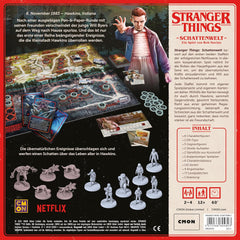 Stranger Things: Shadow World, Expert Game, Board Game, 2-4 Players, Ages 12+, 60 Minutes, German, Multicolor, Colorful