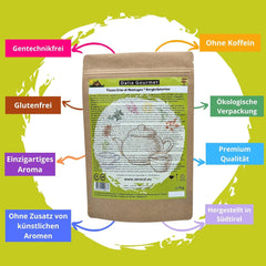 Ceai de plante vrac | Ceai de plante de munte 75 g | Calitate premium | Fără gluten | Fără lactoză | Vegan