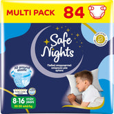 Safe Nights Boy, night pants for ages 8-16 years (30-50 kg), 84 pieces