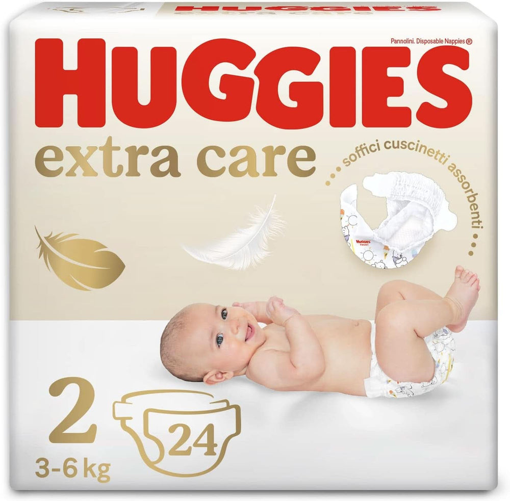 Huggies Baby, size 2 (3 – 6 KG), 24 diapers Mother and Child Naty Shop