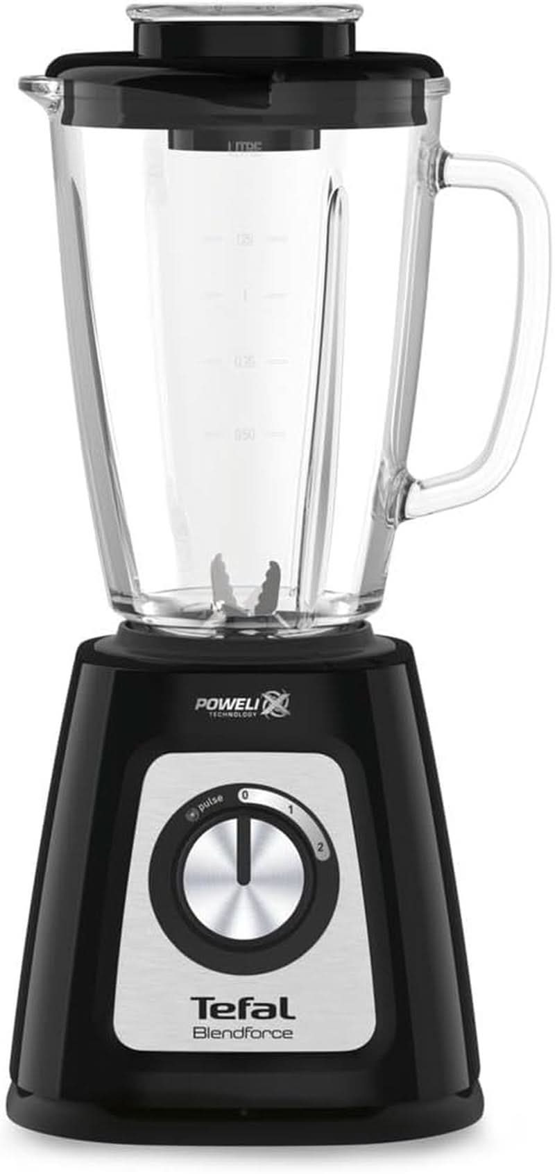 Tefal BL435831 BL4358 Standmixer, Glas, 1.75 Liters, Schwarz Kitchen Naty Shop