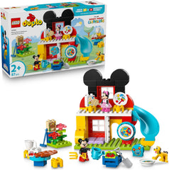 LEGO DUPLO | Micky Maus Wunderhaus mit Minnie und Pluto - Pädagogisches Finemotorik Spielzeug für Kleinkinder - inkl. 3 Figuren & Toodles - Geschenk für Jungen & Mädchen ab 2 Jahren - 10465