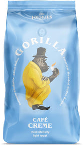 Gorilla Café Creme, boabe intregi, 1 kg Cafea Naty Shop 1 Kg Fără aromă suplimentara