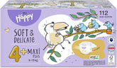 Diapers Bella Baby Happy Soft & Delicate size 4+ Maxi plus 9-15 kg HAPPY BOX 112 pcs. Mother and Child Naty Shop