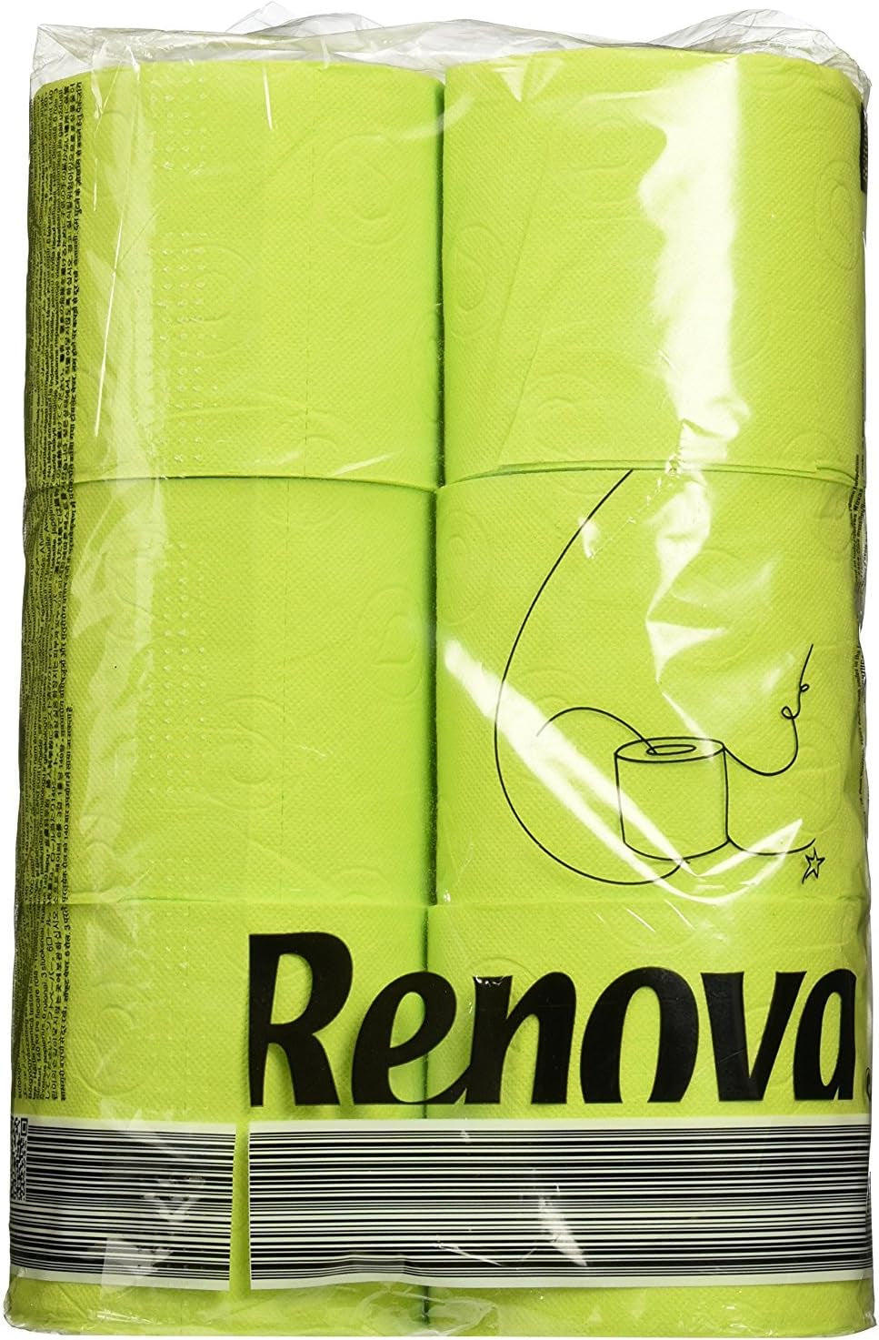 Hârtie igienică RENOVA GREEN 6 role