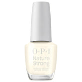 OPI Nature Strong Cauliflower Power - White Nail Polish - Intense Shine and 7 Day Hold | Long Lasting Color for Your Nails | 15 ml