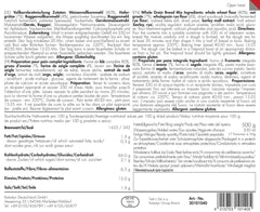 TREK'N EAT Vollkornbrotmischung Mixture for baking and cooking Naty Shop