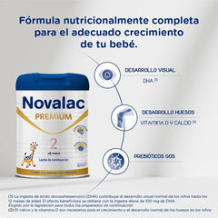 Novalac Premium 2 Messenger, milk powder, 800 grams Mother and Child Naty Shop