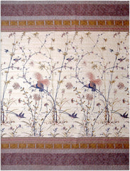 Bassetti Fong bed cover, 100 57 threads per cm² / filling: 100% pure cotton, cream, 220X255 cm Bassetti Beds and Covers Cream 220X255 Cm