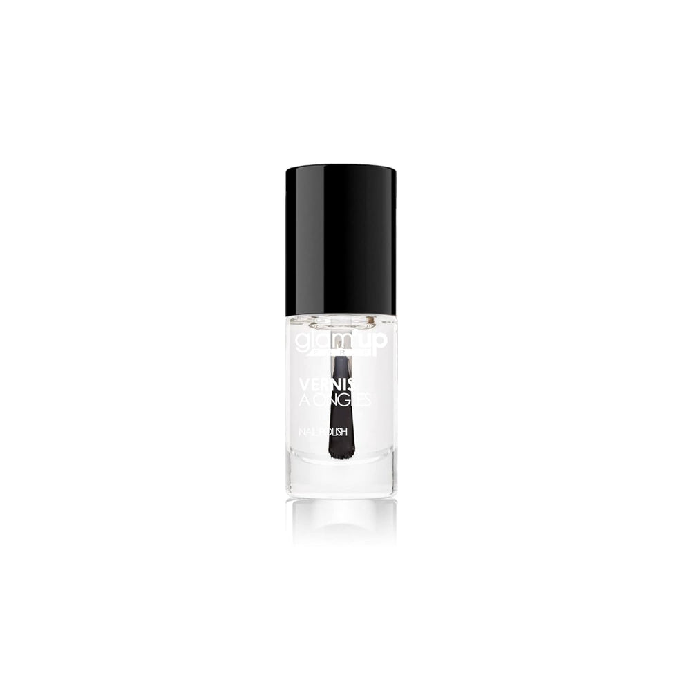 Glam'Up Paris, high-gloss, long-lasting, fast-drying nail polish, no. 100, transparent