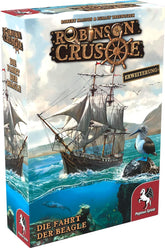 Pegasus Spiele 51946G - Robinson Crusoe Voyage of the Beagle (Expansion), Medium