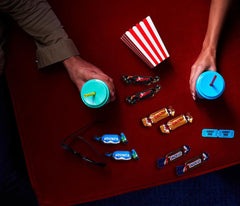 Mix of miniatures, Mars, Snickers, Bounty & Twix, Classic bars in mini format, 296 Bars, 3Kg Chocolate Candies Naty Shop