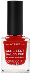 Korres Sweet Almond Nail Paint - 53, Royal Red