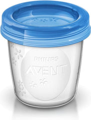 Philips Avent Austellungssystem Für Muttermilch, Becher Inklusive Deckel, Adapter (Modell SCF618/10) Accessories Food and Breastfeeding Bebe Naty Shop