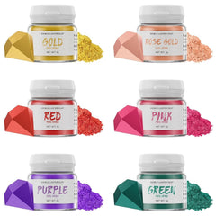 Edible glitter, 3 grams Naty Shop Classic colors