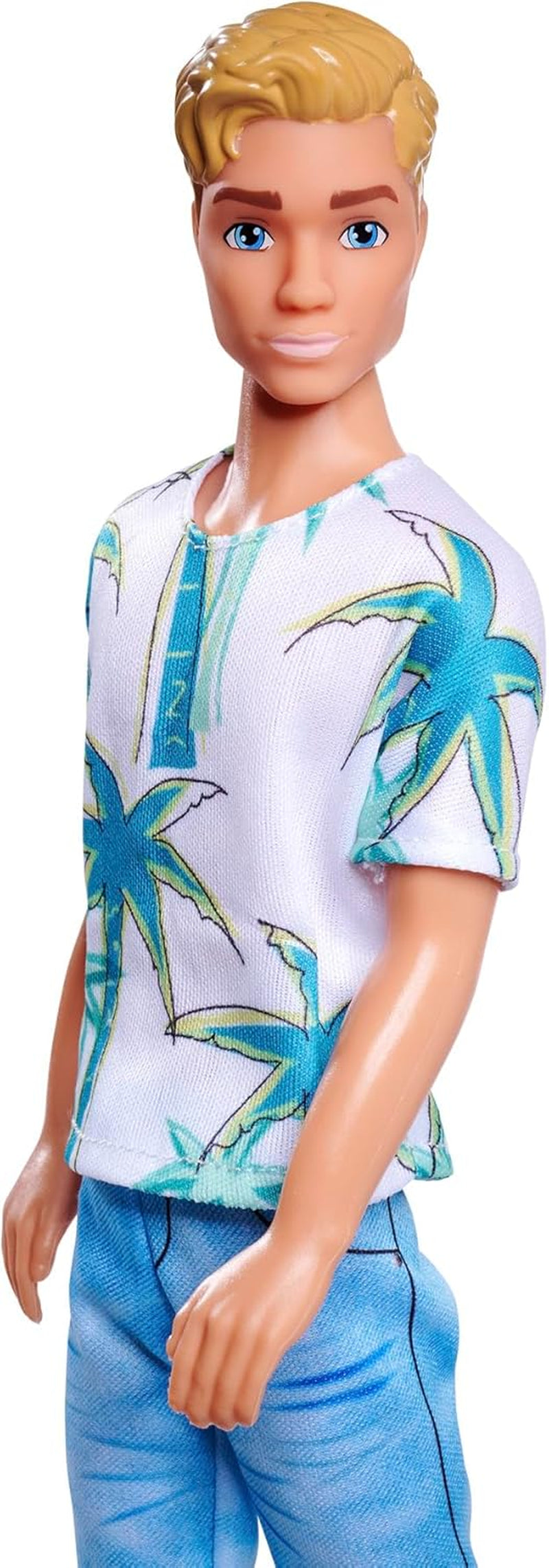 SIMBA 105733729 Steffi Love Kevin, păpușă de joacă poartă un top cu imprimare de palmier și blugi cool, inclusiv ochelari de soare, 30 cm, de la 3 ani Papusi Naty Shop