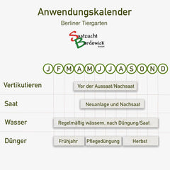 Rasen Berliner Tiergarten Grassamen Rasensamen Rasensaat Gras 2,5Kg - Eleganter Zierrasen - Qualität Zum Fairen Preis !