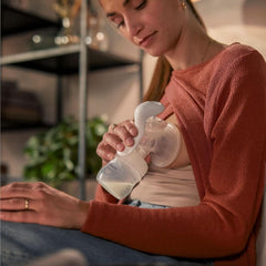 Philips Avent Handmilchpumpe - Einfaches Abpumpen, Mit Natural-Motion Technologie, Bpa-Frei (Modell SCF430/01) Transparent Accessories Food and Breastfeeding Bebe Naty Shop