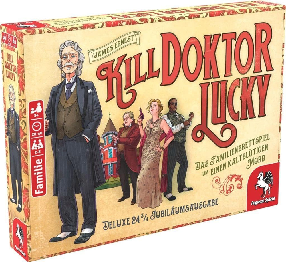 Pegasus Spiele 51797G Kill Doctor Lucky, white