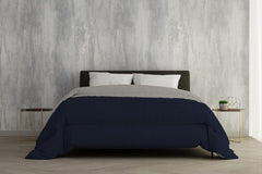 Italy Bedding Winter duvet, light grey/dark grey, 2 places, 250 X 200 Cm Quilts and quilts Naty Shop Blu Scuro/Grigio Chiaro 250 X 200 Cm