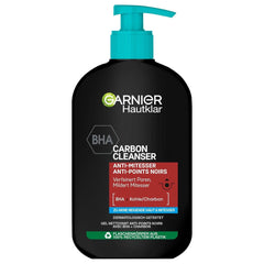 Garnier Charcoal Cleanser Facial Cleansing Gel Against Blackheads & Pimples 250ml Shower & Bath Naty Shop
