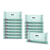 Suavinex 14 Pack of 60 Baby Wet Wipes (840 Wipes Total), Moisturizing, Suitable for Atopic Skin, 95% Natural Ingredients