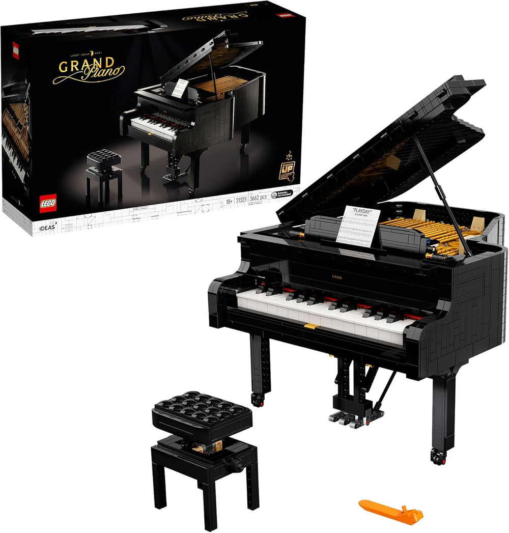 LEGO Ideas Concert Wing (21323); Bauset; Ihr eigener Konzertflügel; tolles Modellbauprojekt estimated Pianisten, Musiker, Musikliebhaber oder Bastler (3.662 Teile)