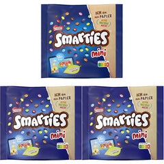 Nestlé SMARTIES Mini Individually Wrapped Small Lentils with Milk Chocolate 3 Pack (1 x 187g)