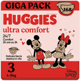 Huggies Ultra Comfort diapers, size 3 (4-9 kg), Disney design, 168 pieces