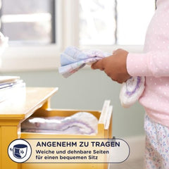 Huggies DryNites Super Absorbent Nighttime Diapers for Girls 4-7 Years, 4 x 16 Panty Diapers (64 Count), Monthly Pack