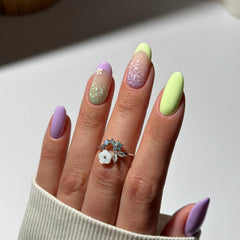 UV nail polish Semilac Hybrid 494 Frozen Pistachios 7 ml